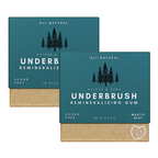 Underbrush re-mineralizing gum